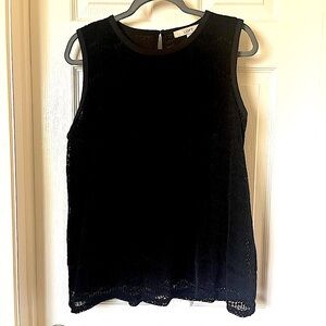 Velvet Lace Top